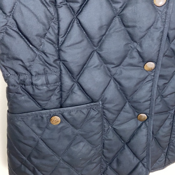 Eddie Bauer Goose Down Black Quilted Puffer Vest - Picture 3 of 6